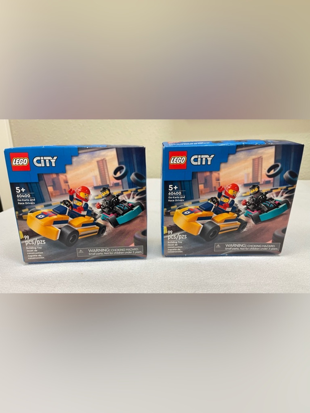 NEW - LEGO 60400 City Go-Karts &  Race Drivers Set - lot of 2